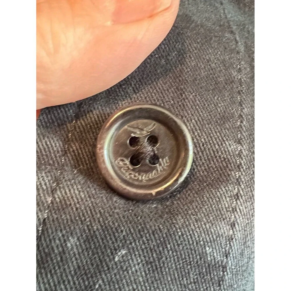 Faconnable Black Soft Cotton Jean Jacket